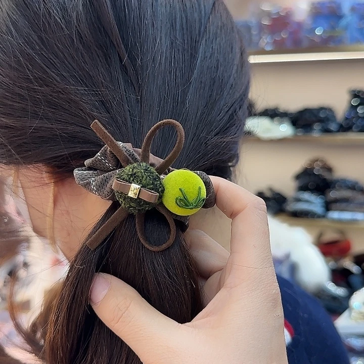 三醋酯纤维早春款发圈-108