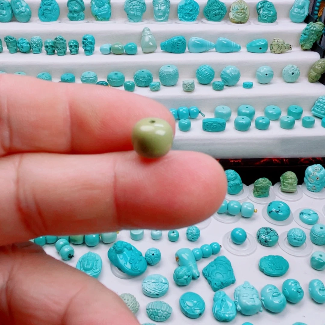 绿松石未镶嵌吊坠(不含链)