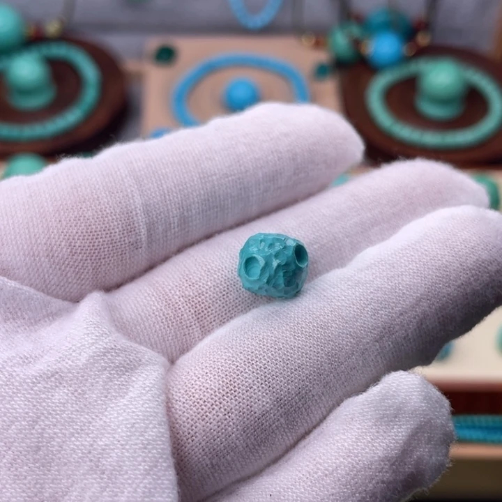 精品雕刻单珠卡10mm