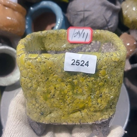 粗陶花盆手工花盆制作就这样