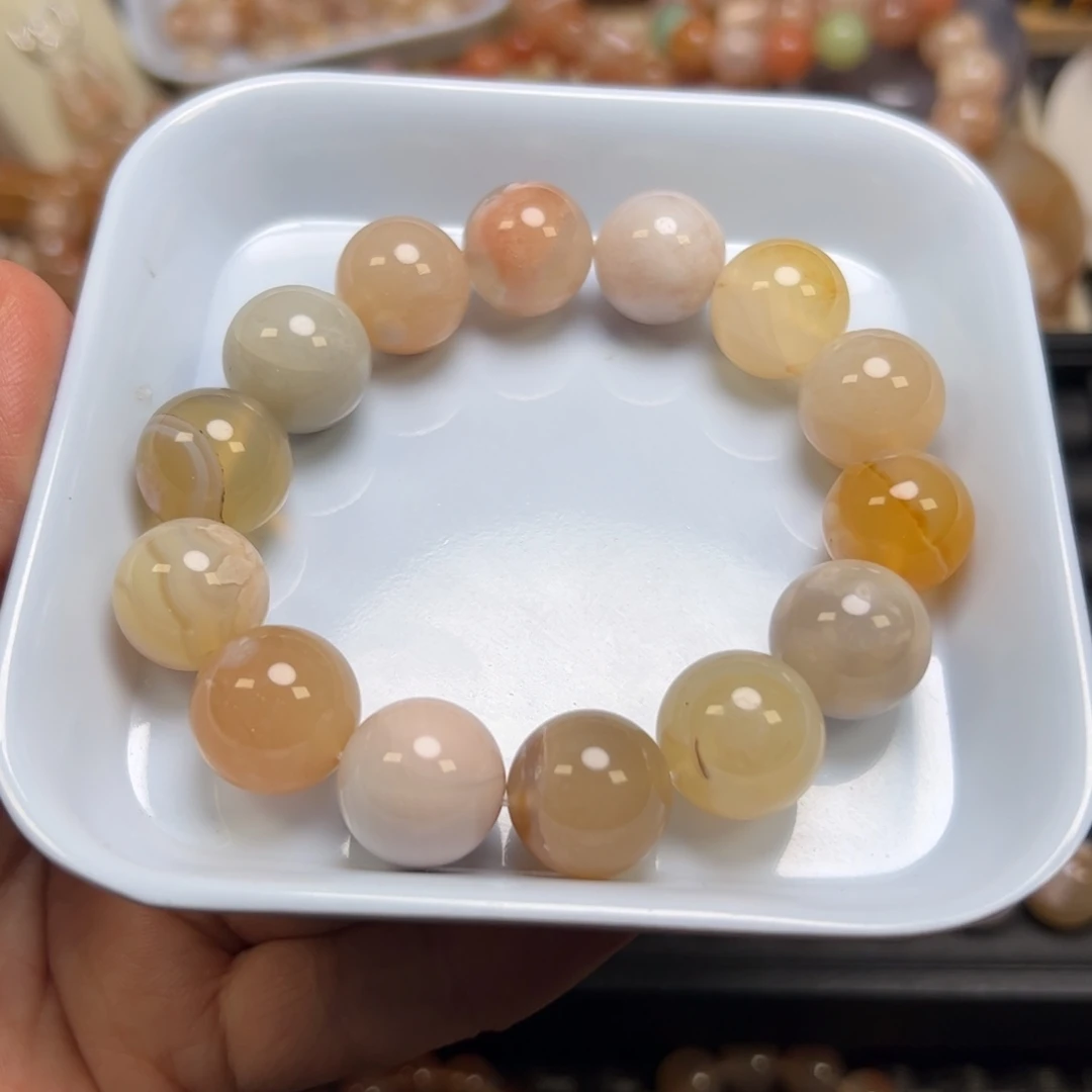 未镶嵌玛瑙/玉髓珠宝半成品