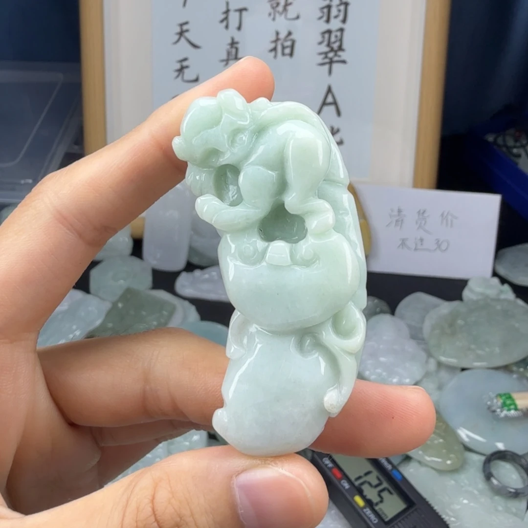 颈饰未镶嵌翡翠翡翠