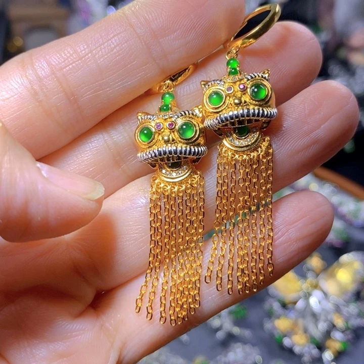 翡翠戒指银S925镶嵌?****?天然翡翠