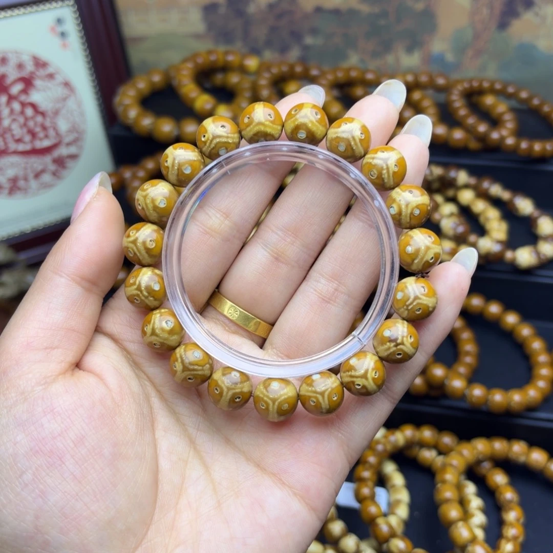 手串紫金鼠11.8尺寸半实心大奔圆珠