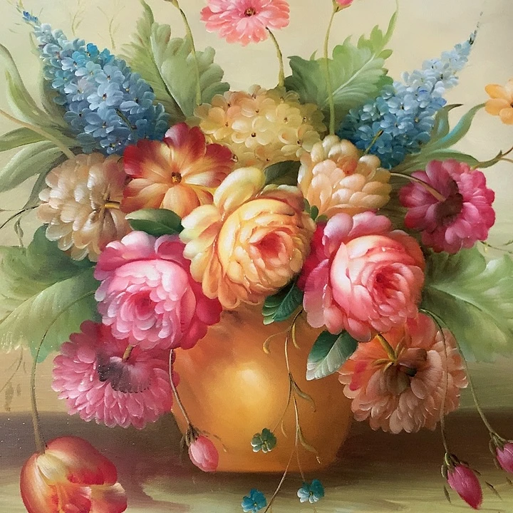 油画50*60手绘油画