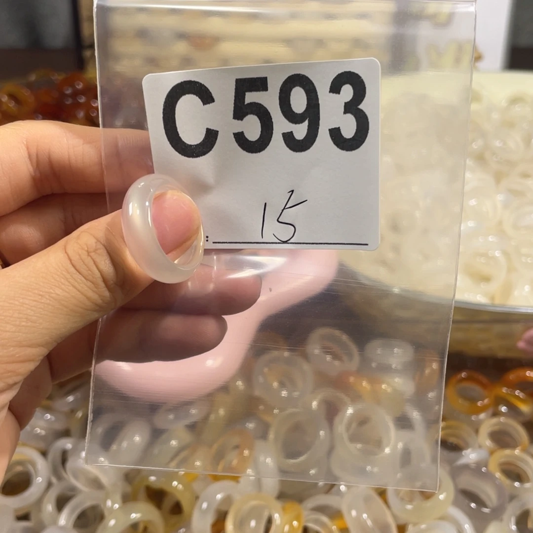 未镶嵌戒指玛瑙/玉髓593
