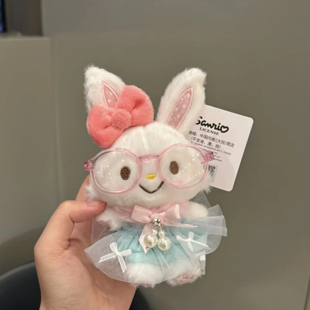 正版三丽鸥许愿兔包包挂件卡通可爱少女心钥匙扣毛绒公仔玩偶礼物