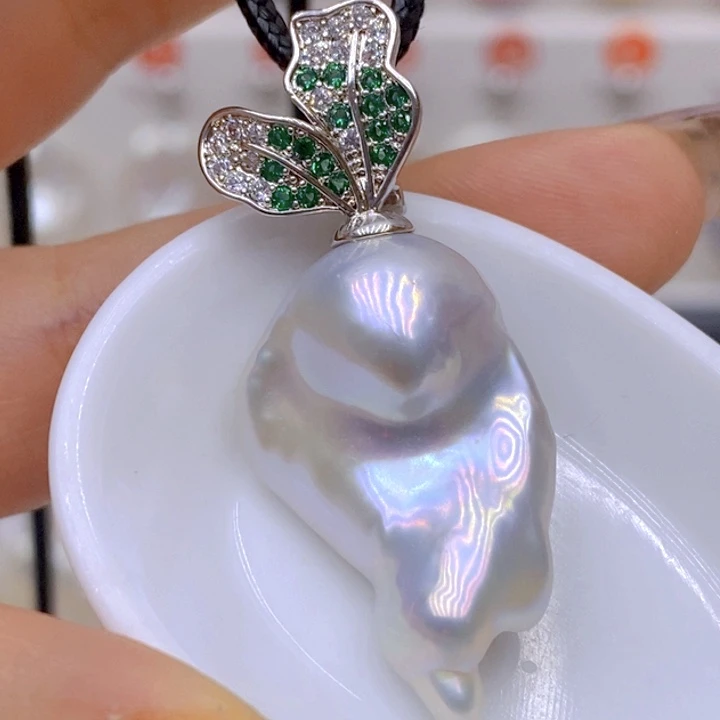 未镶嵌吊坠(赠链)淡水珍珠