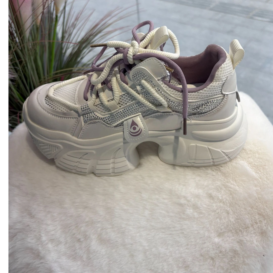 透气网面增高6厘米！老爹鞋时尚增高休闲运动鞋百搭小