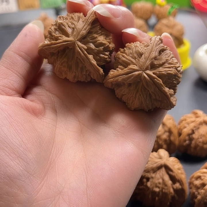 匆***客吊坠文玩核桃拼接白奔