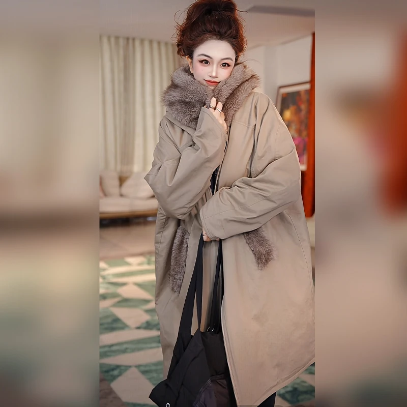 【Linda姐高端线】冬季时尚气质复古保暖女款棉服外套AF5WMF0400