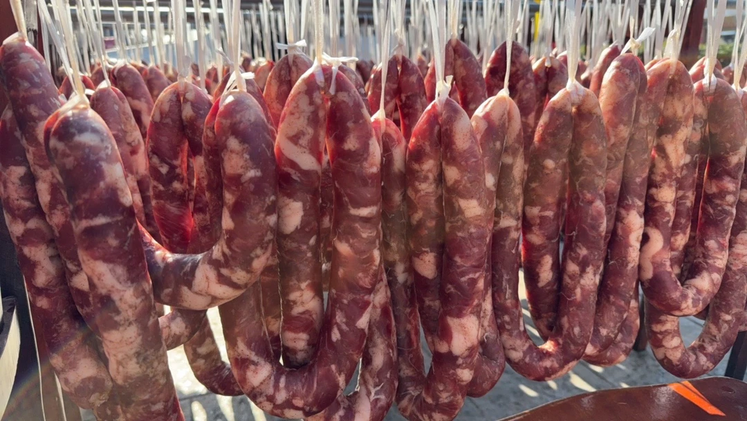 【本地土猪肉特供】纯手工香肠 猪后腿肉 滨海风味麻辣味微辣 包邮