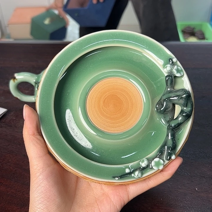呵***呵小米茶器龙泉云间青瓷