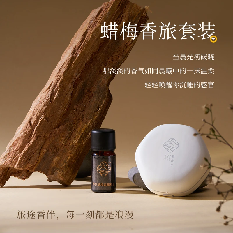 蜡梅谷蜡梅香旅套盒套装家用车载充电香薰精油专用雾化香氛扩香机