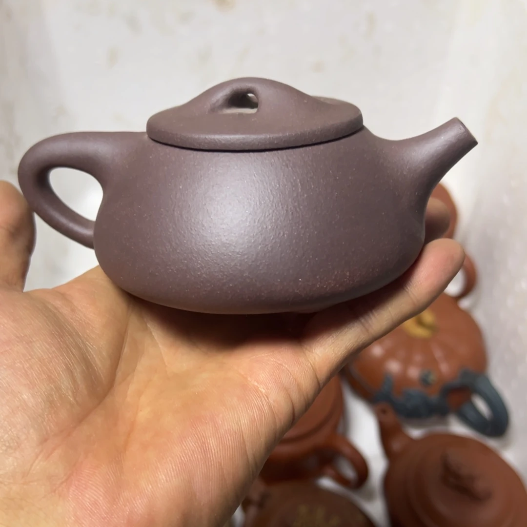 紫砂茶壶宜兴原矿紫砂壶200毫升容量