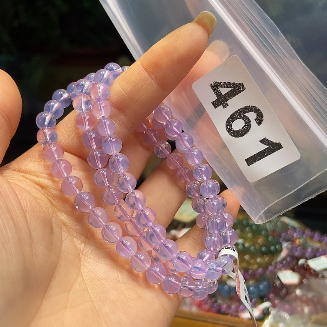 *****水晶珠宝半成品未镶嵌手链6.5（461