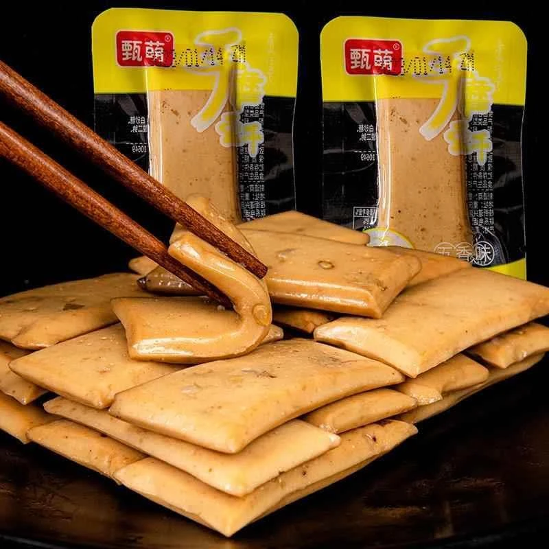 甄萌手磨豆干重庆梁平嫩豆干麻辣五香原味休闲小零食