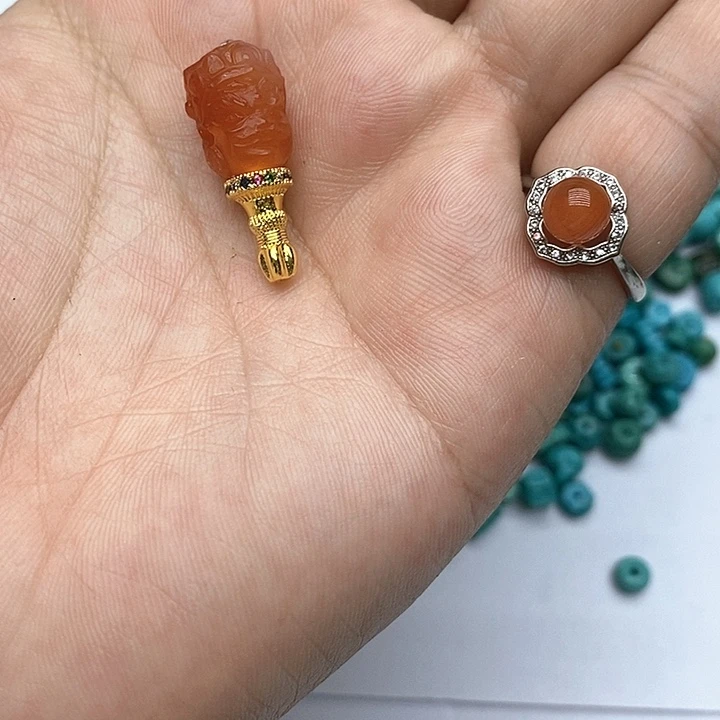 未镶嵌南红玛瑙珠宝奇石