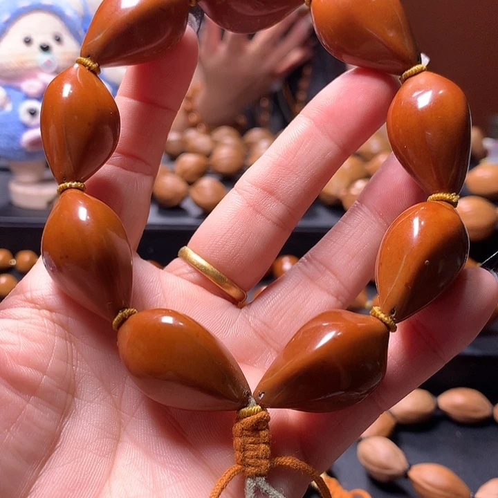 手串/手链橄榄核三花手串8