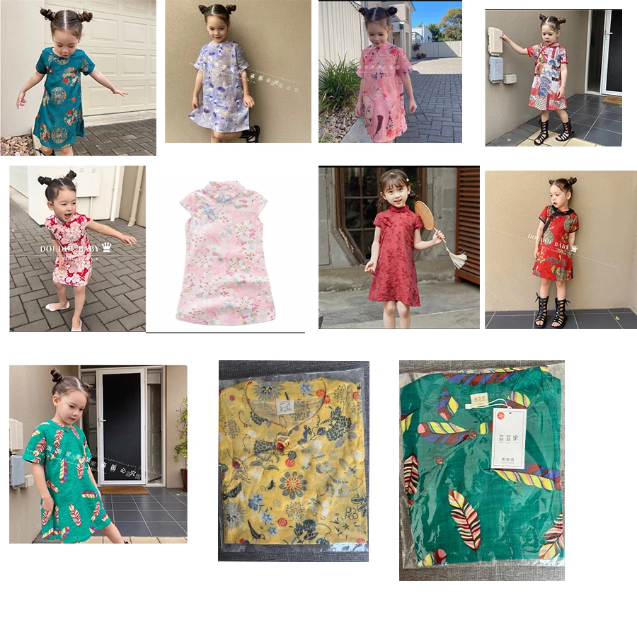 3 清货款 女童旗袍连衣裙儿童