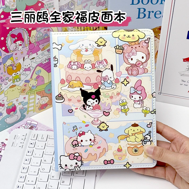 新款A5本子 可爱卡通彩页书写本