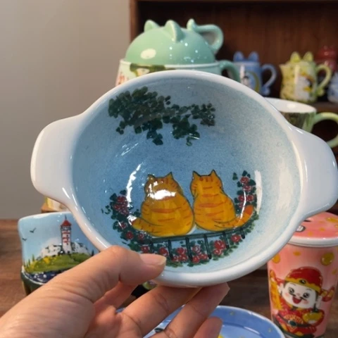 炉景德镇釉下手绘陶瓷