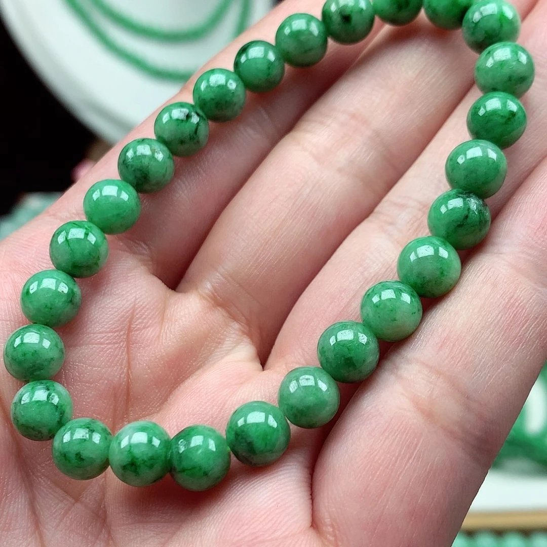 未镶嵌手链翡翠翡翠