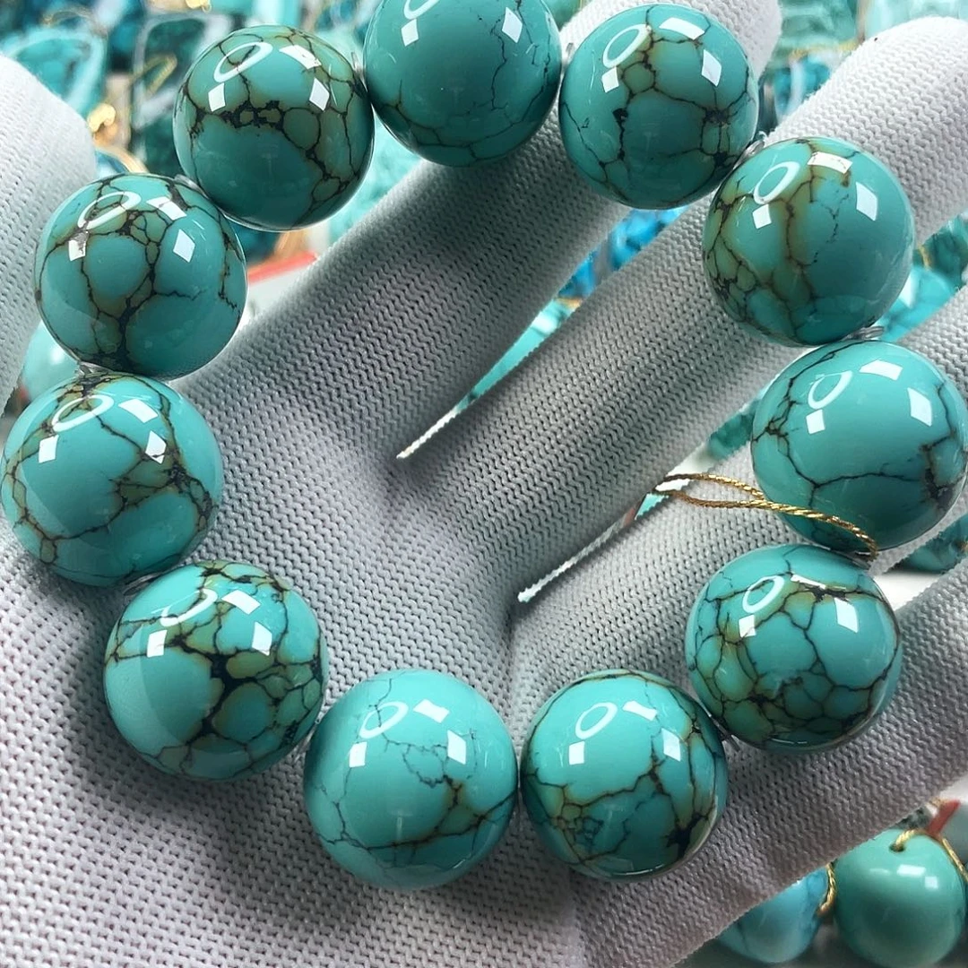 绿松石未镶嵌车挂