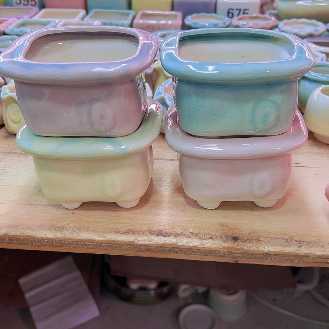 陶瓷花盆当场凑满12包邮