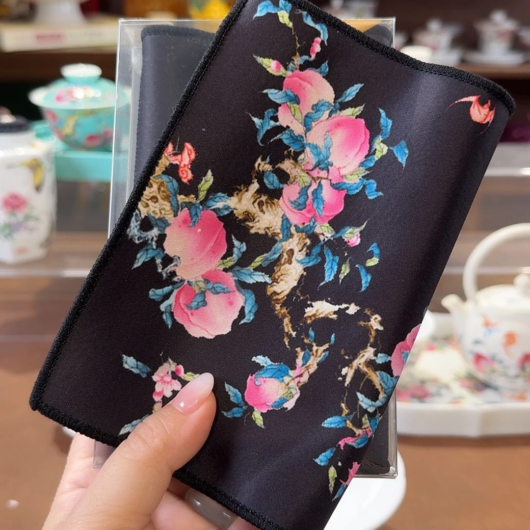 珐琅彩朱茶具珐琅彩和茶具