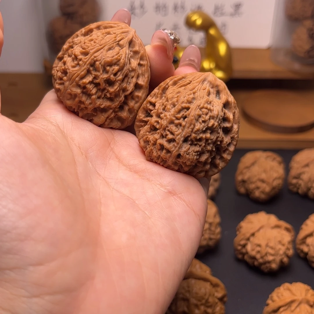 把件文玩核桃南疆石42全