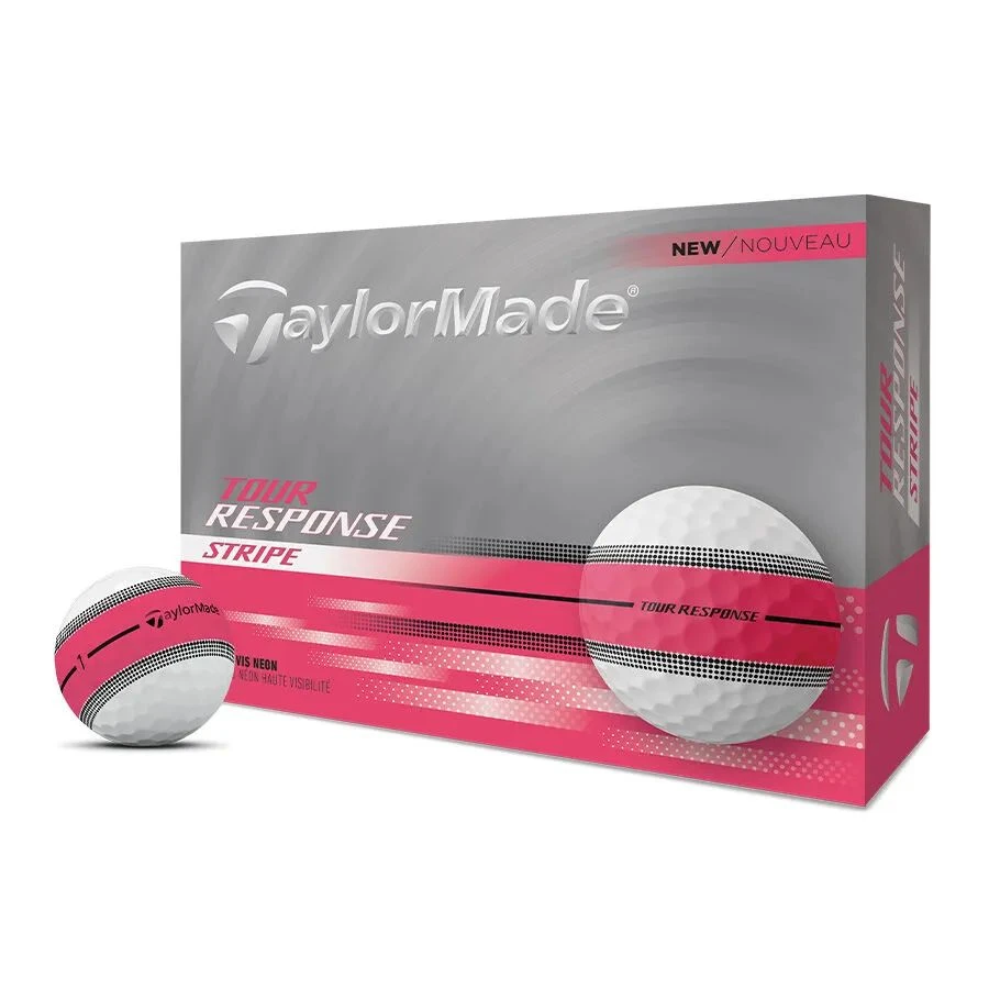 Taylormade泰勒梅高尔夫球TOUR RESPONSE系列 三层球练习球12粒装