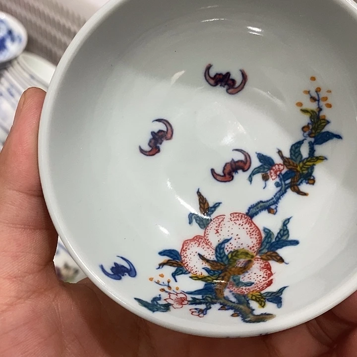 摆件景德镇陶瓷主人杯13455