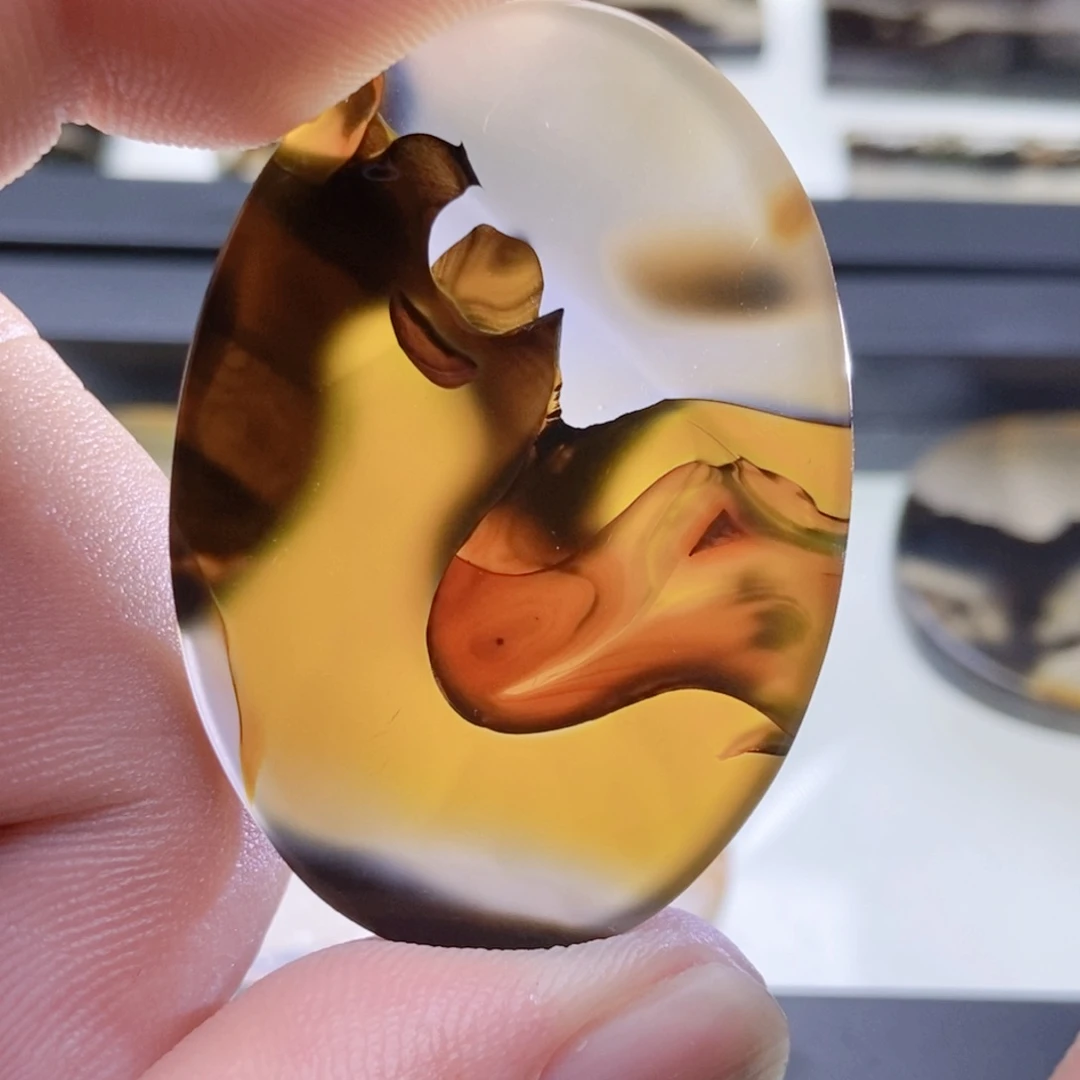 【闪购商品】玛瑙/玉髓颈饰未镶嵌媛**@