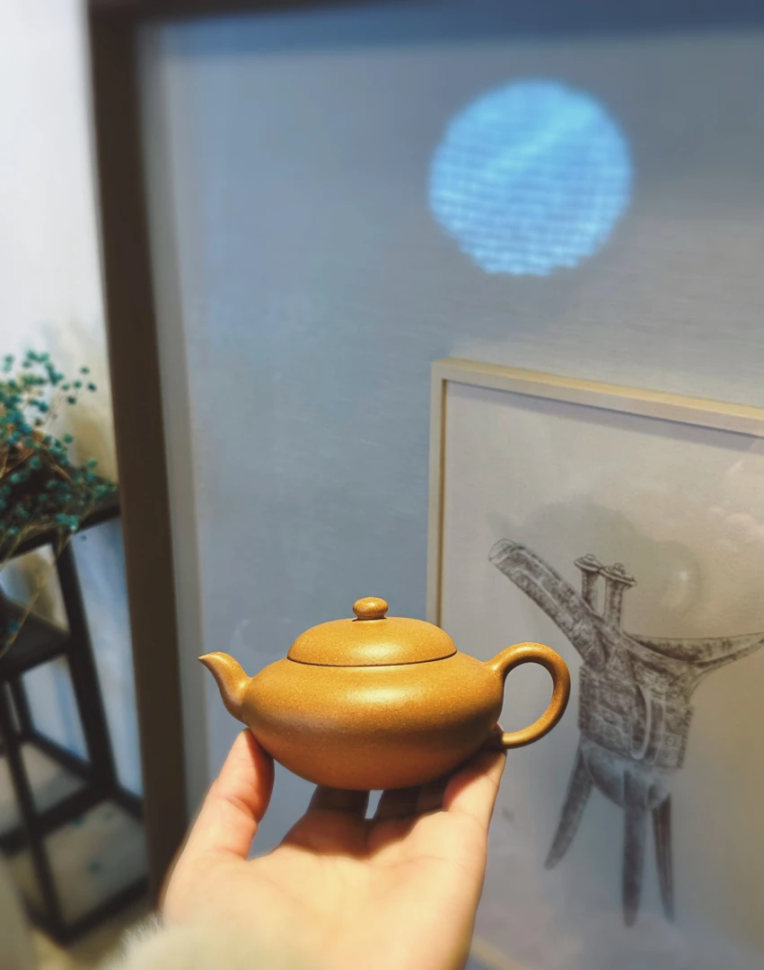 合缘壶·原矿黄金段泥·130cc全手工