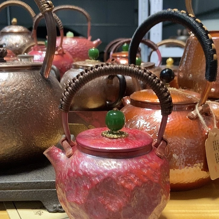 W***T纯手工制作一铜壶制作
