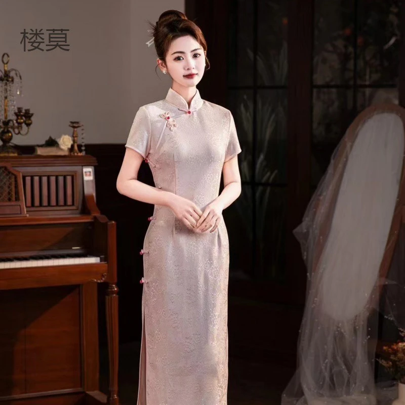 【喜妈妈囍婆婆】吴苏织匠 优雅气质高端旗袍婚宴会大气手工礼