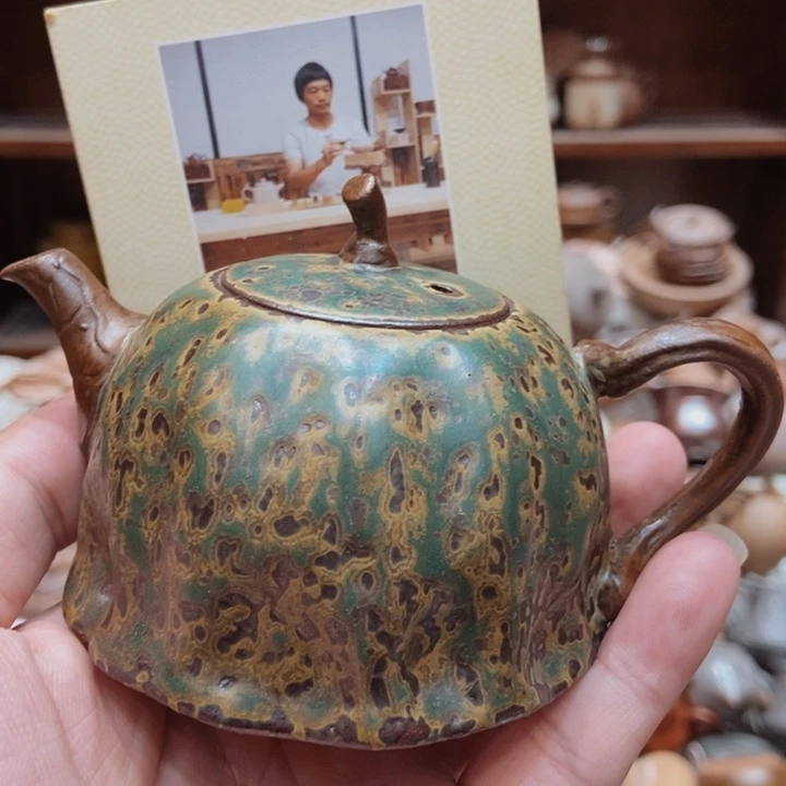 柴烧老岩泥高端茶器
