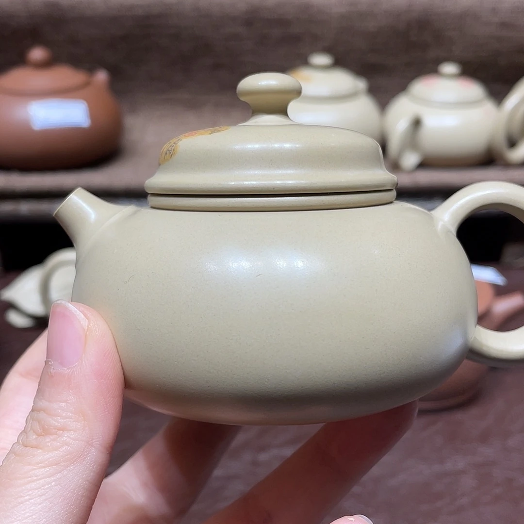茶***酚泥塑白泥微瑕尽心壶160毫升
