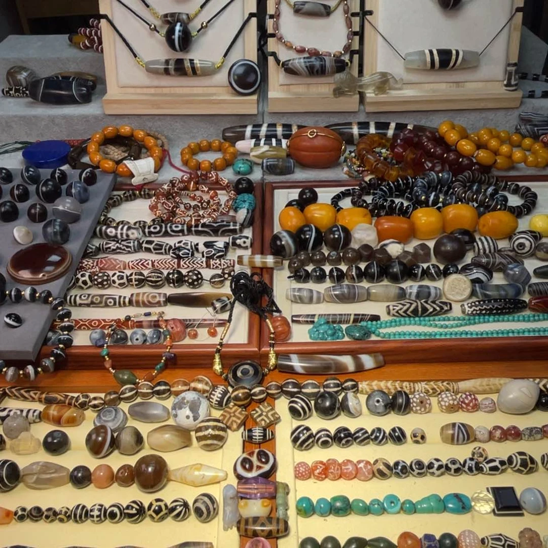 玛瑙/玉髓单珠未镶嵌E