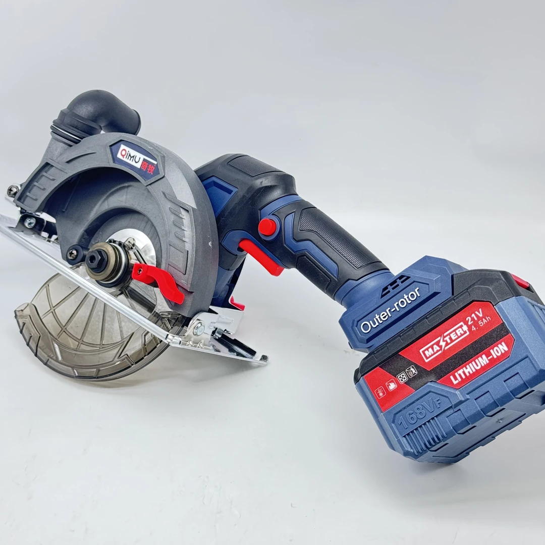 奇牧6.5寸外转子无刷切割机电圆锯15节一机一电63P7000A