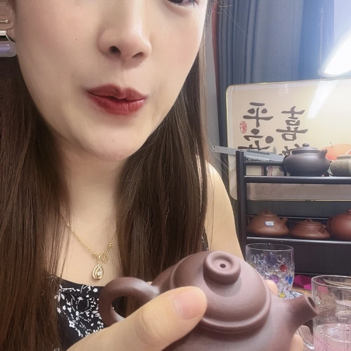 紫砂茶壶仿古150cc老紫泥