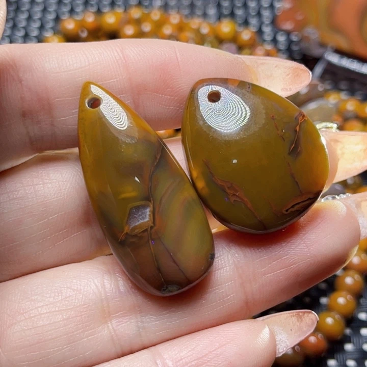 玛瑙/玉髓颈饰未镶嵌灵**蜜