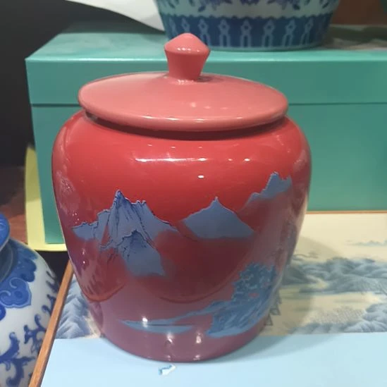 其他陶瓷茶叶罐高温