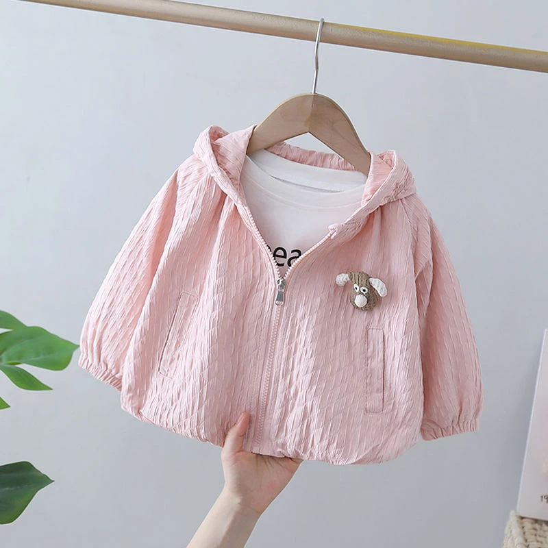 女童外套春秋款洋气新款儿童春装女宝宝春季风衣小女孩外套