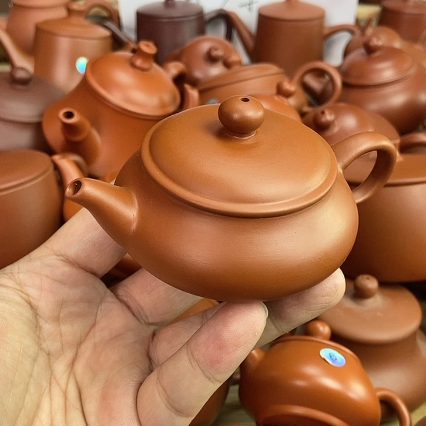 【闪购商品】茶壶朱泥80c c