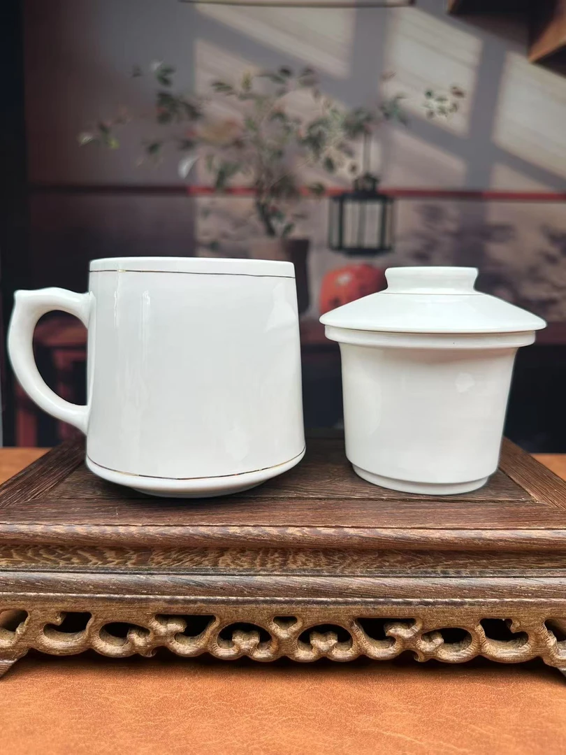 白瓷办公杯-G1426