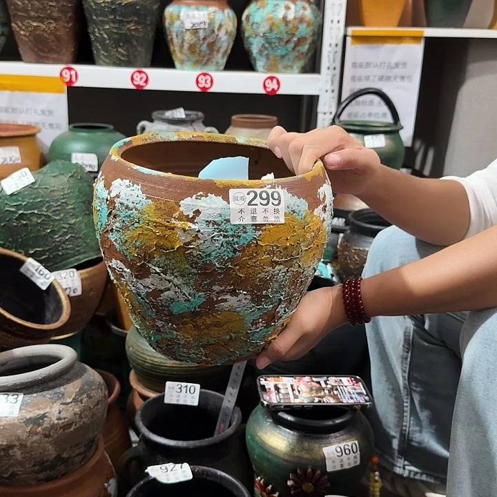 23彩绘高度20口径20