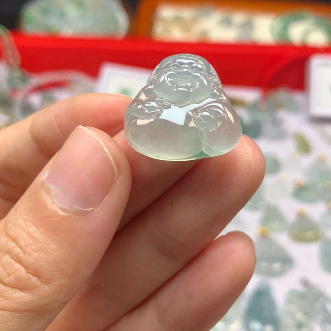 【闪购商品】吊坠(不含链)未镶嵌翡翠财神