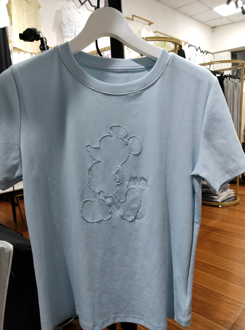 2025卡通刺绣新款T恤